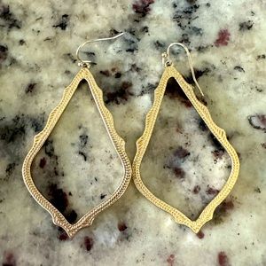 Kendra Scott gold earrings